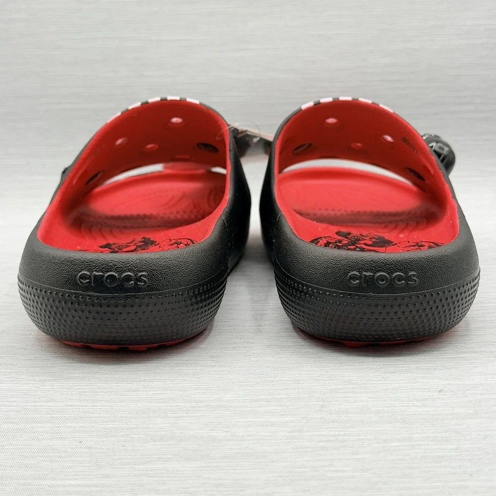 Crocs Star‎ Wars Men's 7 Classic Slide V2 Darth Vader Glow in Dark Women's 9